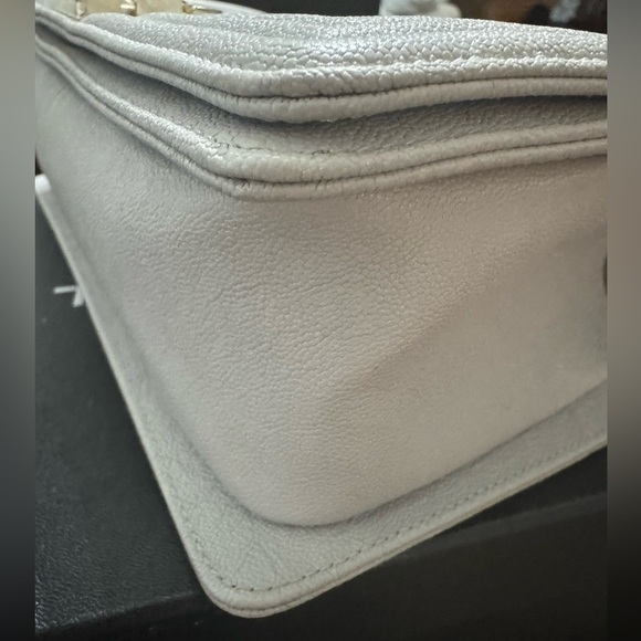 CHANEL New full set Chanel Grey hard to find color medium boy bag - Picture 8 of 13